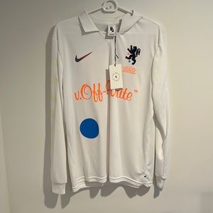 Off white soccer jersey